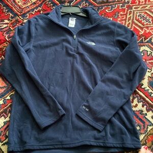 Navy 1/4 Zip North face